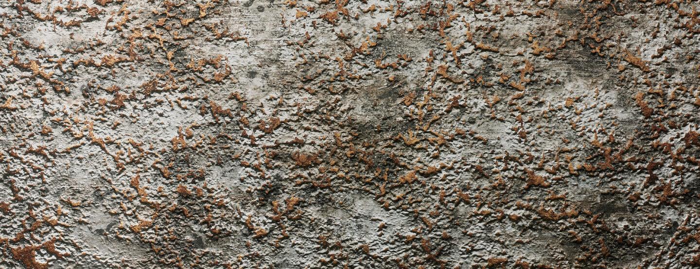 Detail of textured surface with lava grain in vintage look