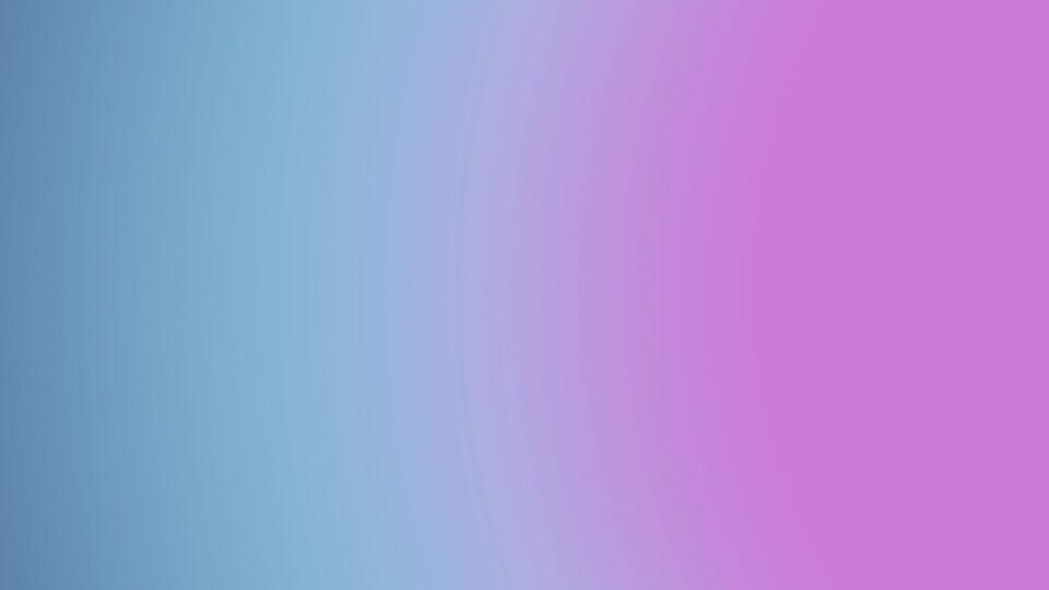 Detailaufnahme schillerndes Dekor von Blau bis Rosa