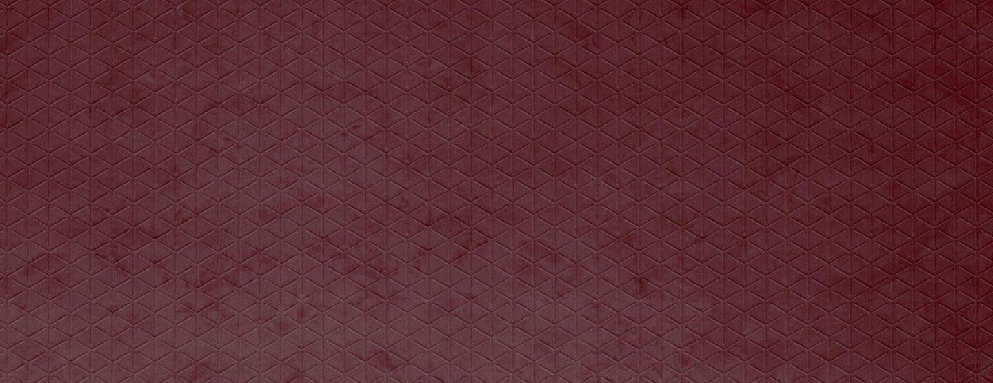 Whole plate photo wine red decor with pattern in velvet look
