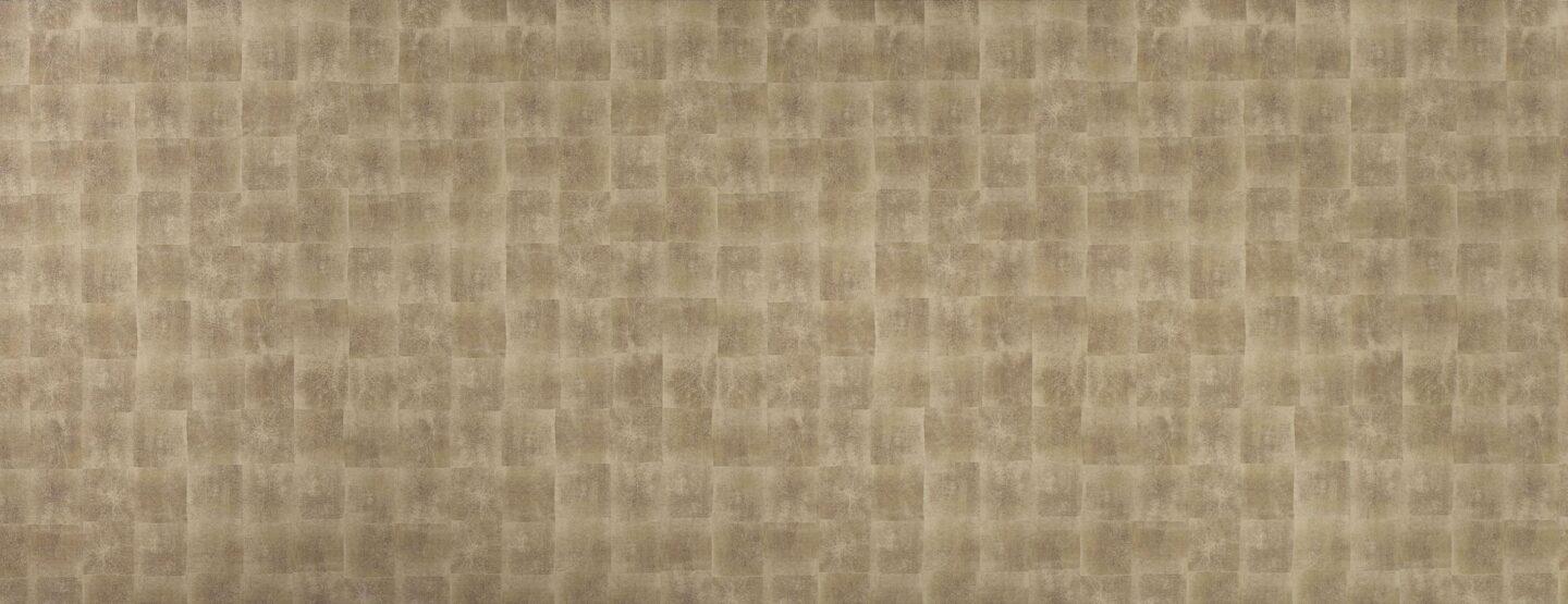 Ganzplattenfoto Bronze gemustertes Dekor mit unregelmäßigen Quadraten