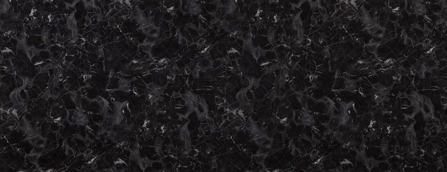 Full plate photo of a black marbled decorative plate