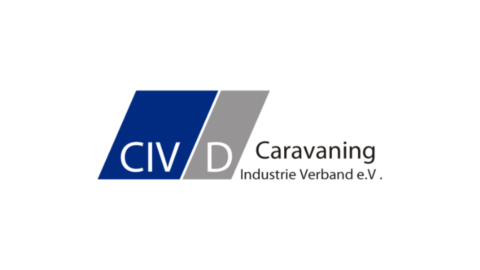 Logo in blue-gray from Caravaning Industrie Verband