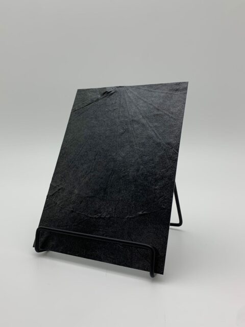 Detailed picture in A5 size of the structured decor SL LOTUS CLASSY Black