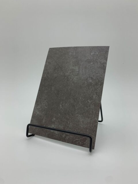 Detailed image in A5 size of concrete decor DM CEMENT Dark