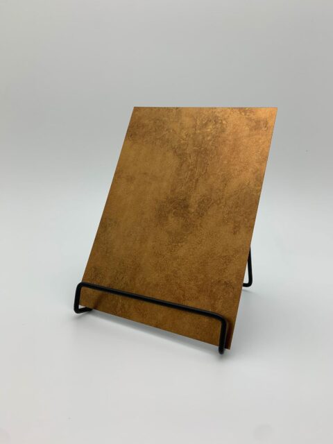 Detailaufnahme in der Größe A5 des Dekors DM OXIDIZED Copper