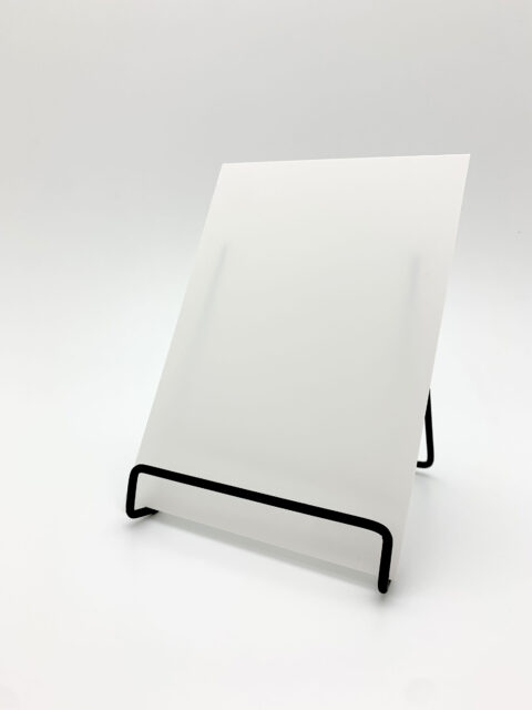 Detailed image in A5 size of the DM Snow White matt unidecor