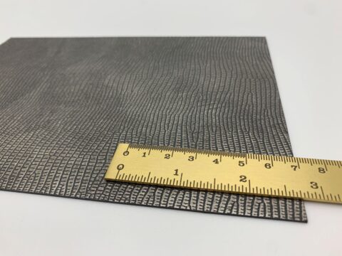 Detail photo with ruler of decor LL LEGUAN Nero