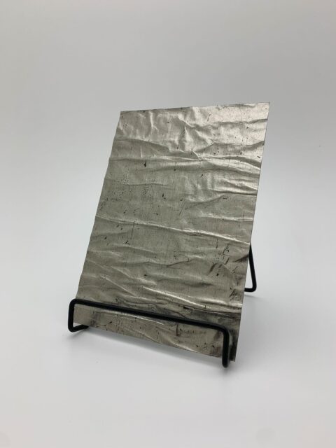 Detailed picture in A5 size of the structured decor SL CRASHED OLD Platinum