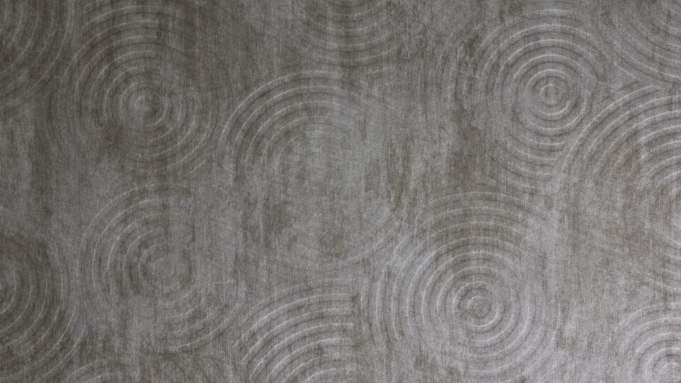 Detailfoto mit kreisstruktur in Lederoptik