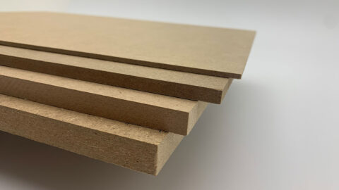 Wood fibre boards in various thicknesses