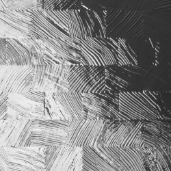 Detailaufnahme eines Designpaneels. Die Struktur ist strukturiert kariert, sowie glänzend spiegelnd und die Farbe ist Silber.