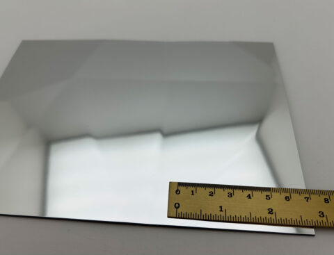 Detailed shot of the SL DIAMOND Silver design panel with a ruler