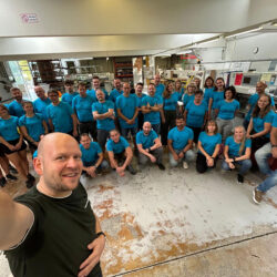 Highlights from the 40th Anniversary SIBU DESIGN Festival – Open House in Ternberg - Team picture