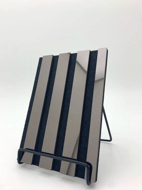 Detailbild im Format A5 des ACOUSTIC WALL PANELS in der Farbe Anthracite