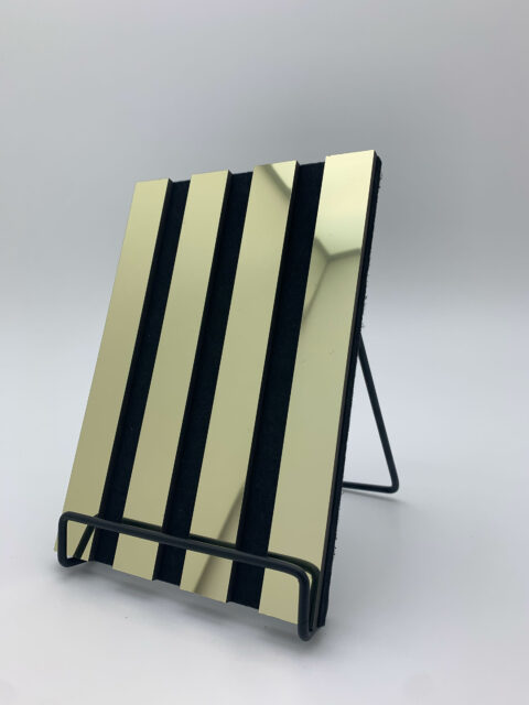 Detailed image in A5 format of the ACOUSTIC WALL PANEL in the colour Fashion Gold