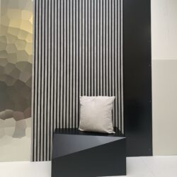 Application image of the acoustic panel AP Fuzzy Grey.